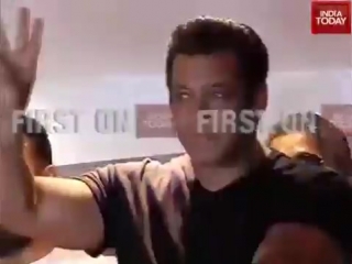 Salmanwalksfree @beingsalmankhan waves at fans gathered outside his residence watch the exclusive visuals here itvideo