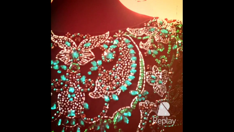 Sherri hill 2814 изумрудное