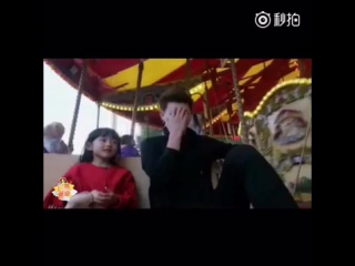 【русс саб】151124 riding whirligig with beibei