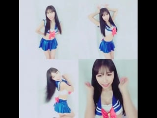 #waveya #waveyamiu #sailormoon #heartattack #심쿵해 #웨이브야 #세일러문 #v #큰입 #nya #aegyo