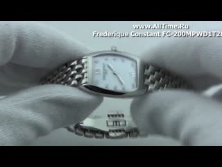 Женские наручные швейцарские часы frederique constant fc 200mpwd1t26b