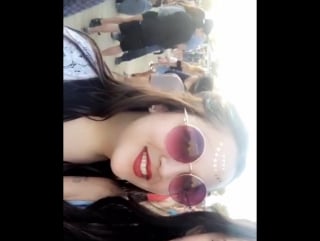 Louis and danielle at coachella