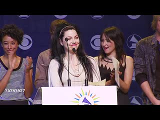 Amy lee at the 49th grammy awards nominations announcement #1 (07 12 2006)