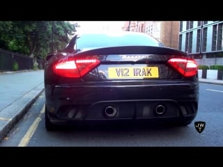 Cod | loud maserati granturismo (mc stradale) invasion in london! revs more sounds