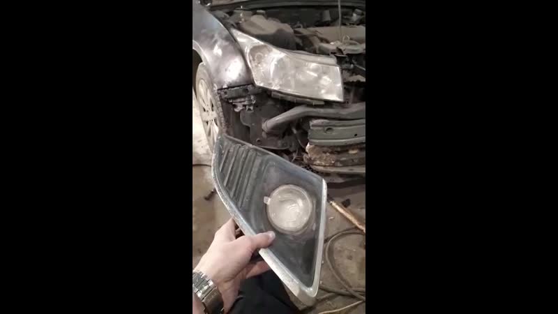 Противотуманка на шевроле круз