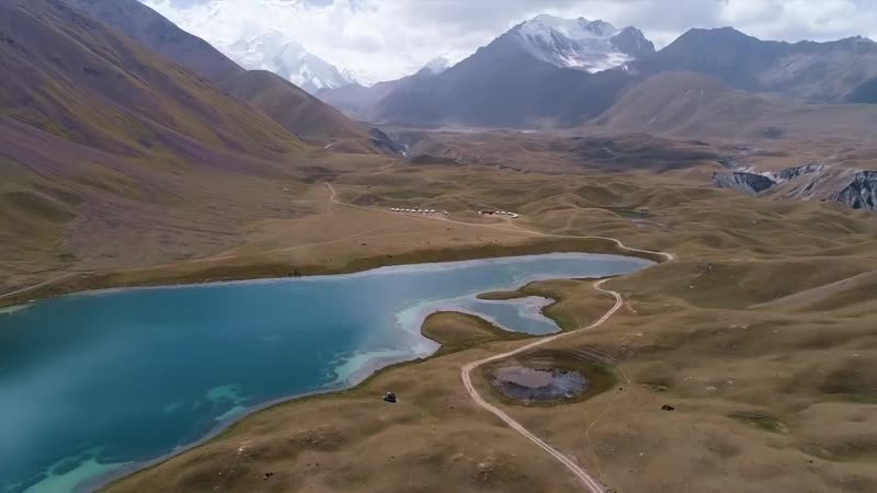 Тулпар кёль с высоты