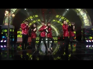 12 12 2010 [1nkigayo special stage] jinwoon, changmin, key, lizzy, soyeon (t ara) hyorin