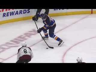 Tarasenko scores from down low oct 21, 2019