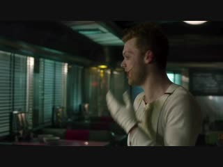 Gotham • season 4x16 • bruce get chocked by a big man