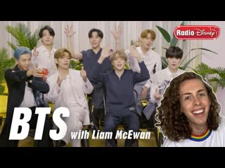 Bts talks dynamite with liam mcewan [rus sub]