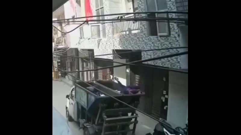 Распределение мусора
