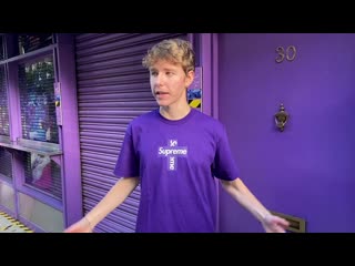 Crazy in store supreme cross box logo tee week 17 fw20 london drop vlog! + chucky doll & pick ups!