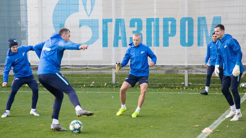 «зенит» «рб лейпциг» открытая тренироа в удельном парке