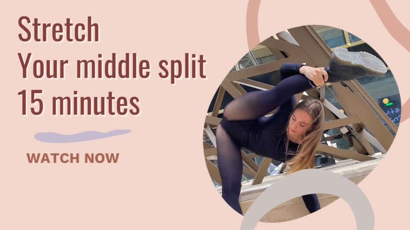 Тянем поперечный шпагат