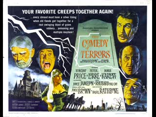 The comedy of terrors (1963) 1080p vincent price, peter lorre, basil rathbone, boris karloff