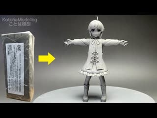 【無職転生】ノルンちゃんのフィギュアを作ってみた【sculpture clay figure】norn musyoku tennsei jobless reincarnation