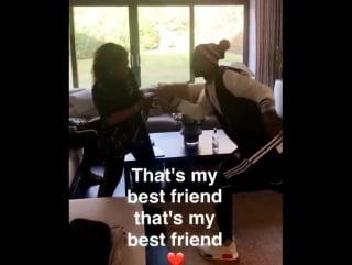 Paul pogba has a special handshake for his mum