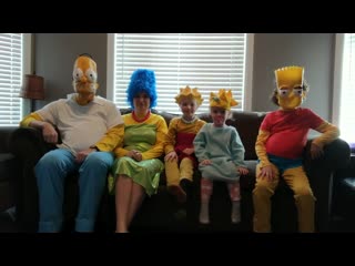 The simpsons social distancing intro