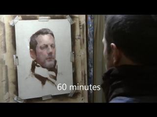 Alla prima self portrait