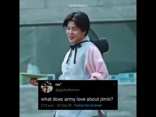 Army love jimin, because 201013