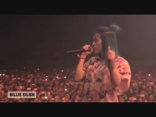 “bellyache” billie eilish live at camp flog gnaw carnival in los angeles, ca