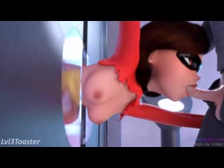 Awf elastigirl trapped and fucked