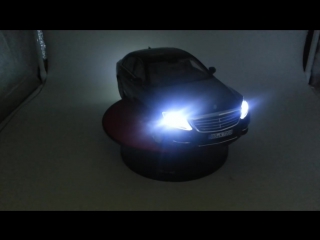 Mercedes benz s klasse w222 (118 kyosho) led modified by carloverdiecast com