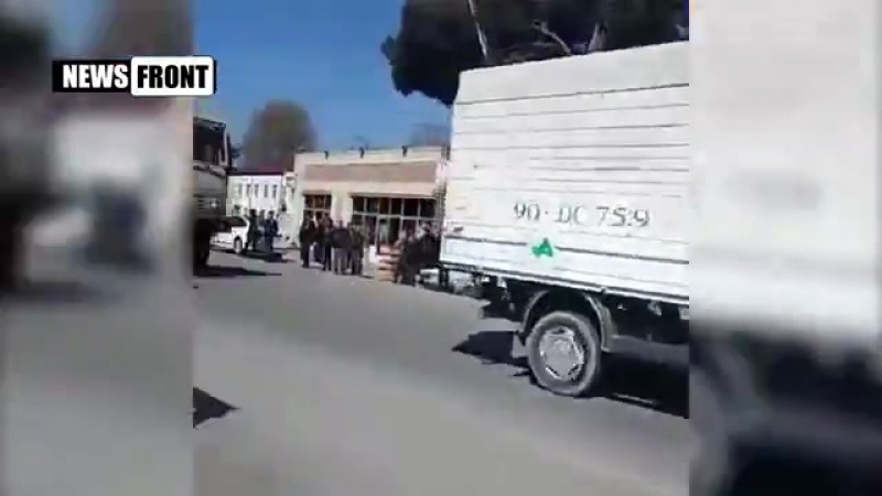 Появилось видео переброски военных сил из азербайджана в нагорный карабах