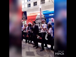 Shendi ka danny pino of #braindeadcbs posses with our street team outside of the london hotel #nyc watch the premiere monday,