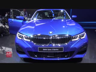 2019 bmw 3 series 330i exterior and interior walkaround 2018 paris motor show