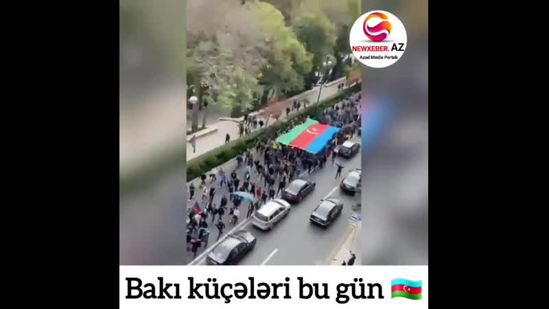 Азербайджанцы празднуют победу сила в единстве ✊🇦🇿