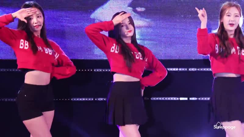 181021 momoland nancy fancam baam @sbs 'power up'