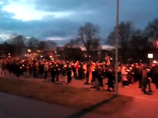 Egon dombrowsky demo gegen ramelow teil 1