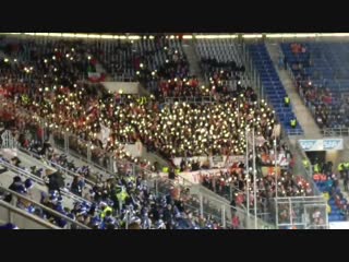 Absolutely brilliant today from the mainz fans ive been to maybe 85 different grounds and