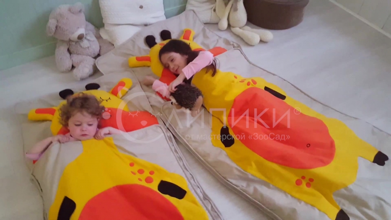 Слипик жирафик family look