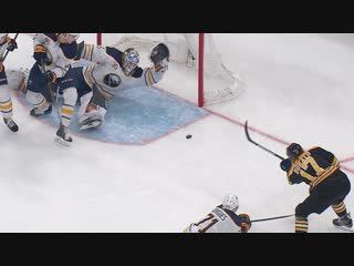 Linus ullmarks phenomenal glove grab