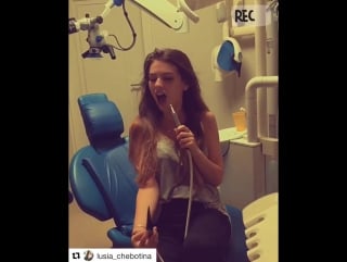 Люся чеботина в гостях у art dental studio