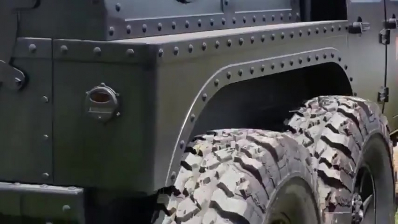 Паровой jeep 6x6