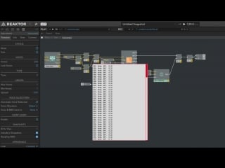 Sound synthesis using reaktor 6