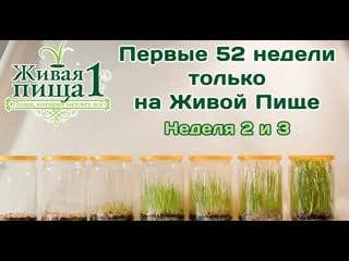 Евгений агафонов "личный опыт сыроедения" проект "52 недели" неделя 2,3 (видео 35)