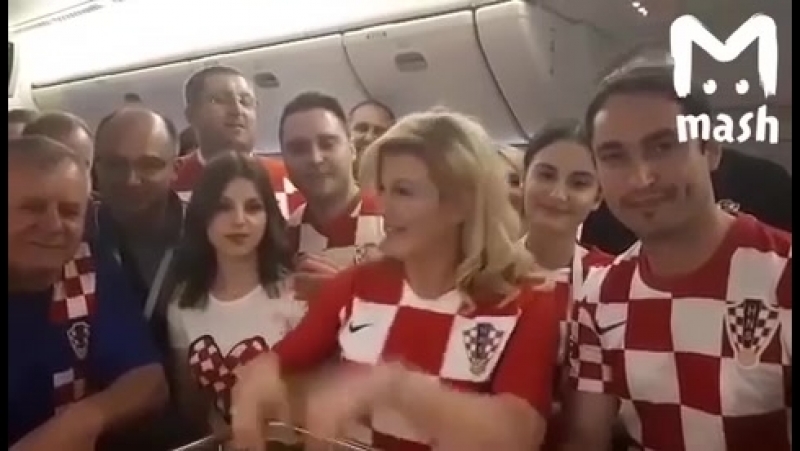 Красивая президент хорватии говорит «спасибо» россии за чемпионат
