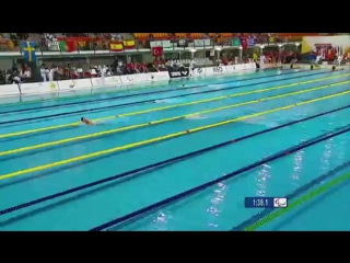 Mens 200m im sm11 final 2016 ipc swimming european open championships funchal