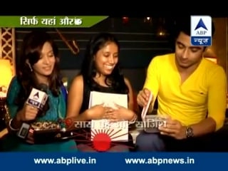 Zain and alias fan on beintehaa set