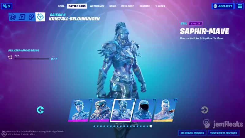 Облик боевого пропуска all crystal