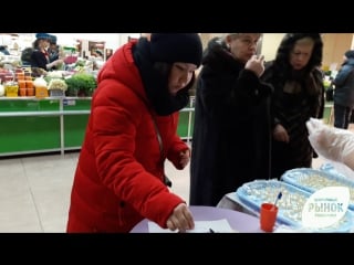 Дегустация молодых сыров на "экорынке" 26 01 2018