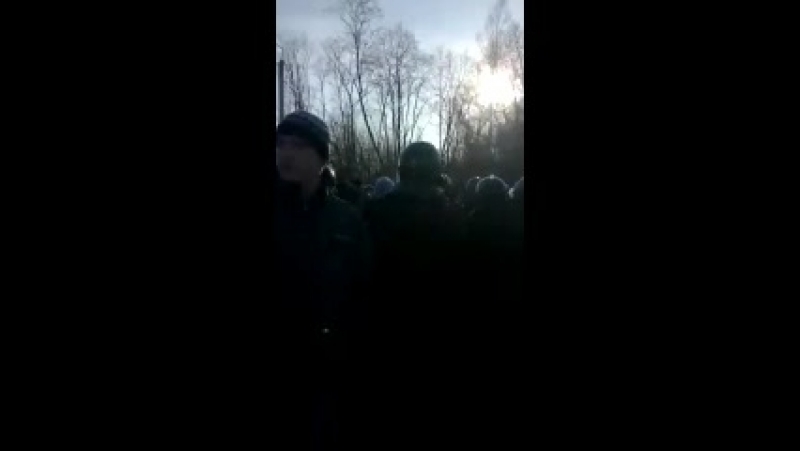 В волоколамске жители вышли на митинг против свалки власти вызвали омон