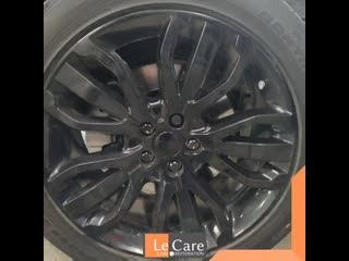 Range rover sport полироа колес и боже пакета lecare