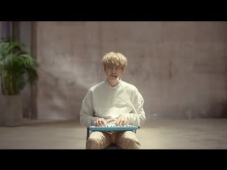 What a soft blonde fluffy haired krispy kreme glazed honey boy sprinkled w love and affection donut concept