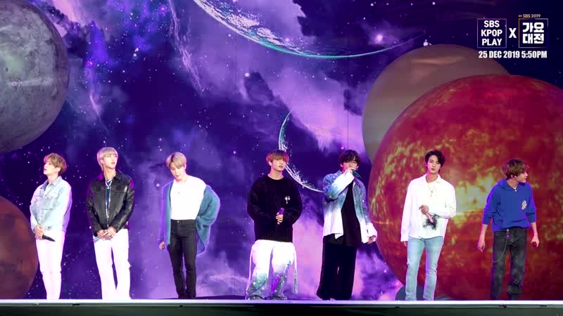 [fancam] 191225 bts mikrokosmos (bts focus) @ 2019 sbs gayo daejeon