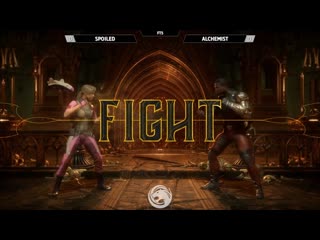 Spo1led (cassie cage) vs alchemist (jax) [ ft5 versus | mk11 ]